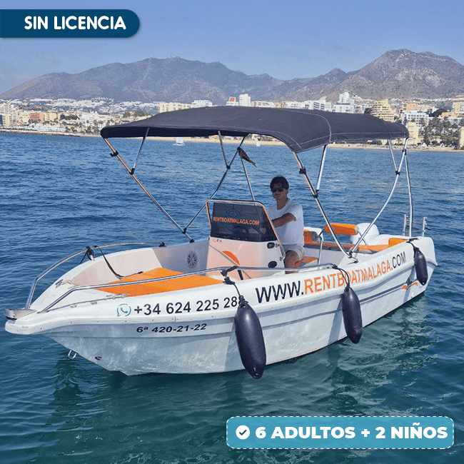 Alquiler De Barco Sin Licencia Benalm Dena Voraz Rent Boat M Laga